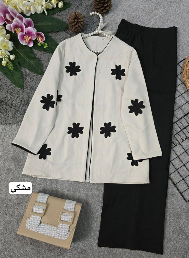 مانتو شلوار مزونی لیزری