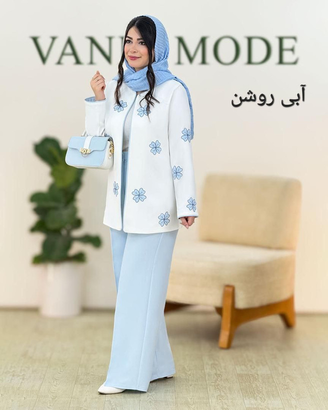 مانتو شلوار مزونی لیزری