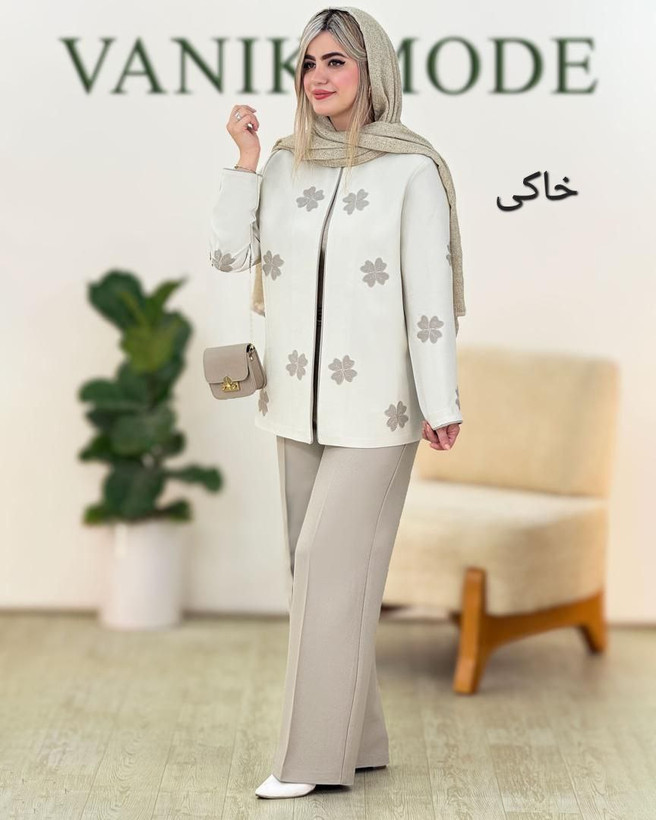 مانتو شلوار مزونی لیزری