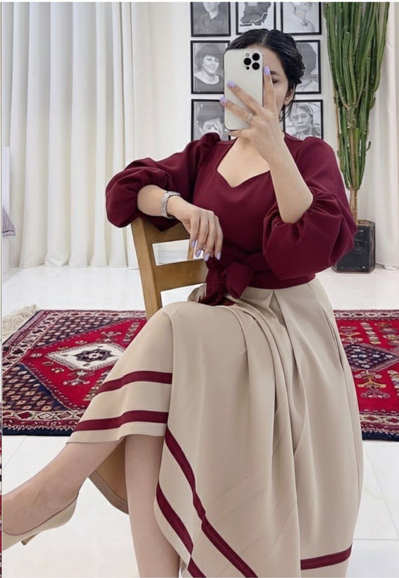 پیراهن یلدایی سمیه
