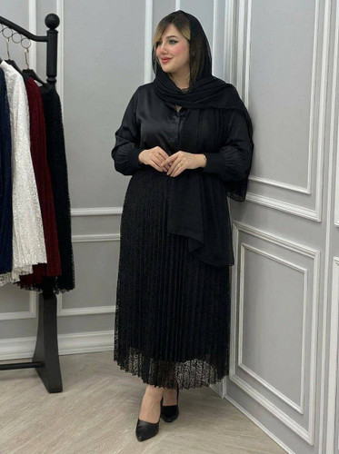 دامن گیپور مشکی