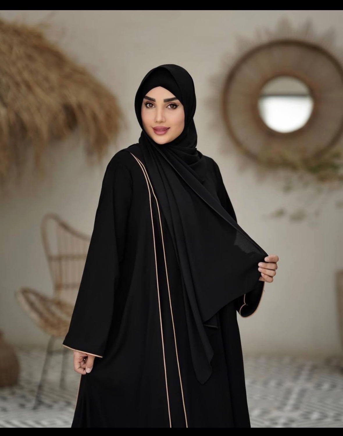 عبا مغزی دوزی شده محرمی تامیلا