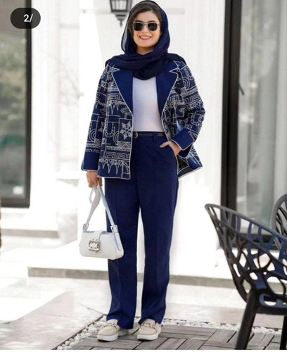 کت و شلوار ابریشم