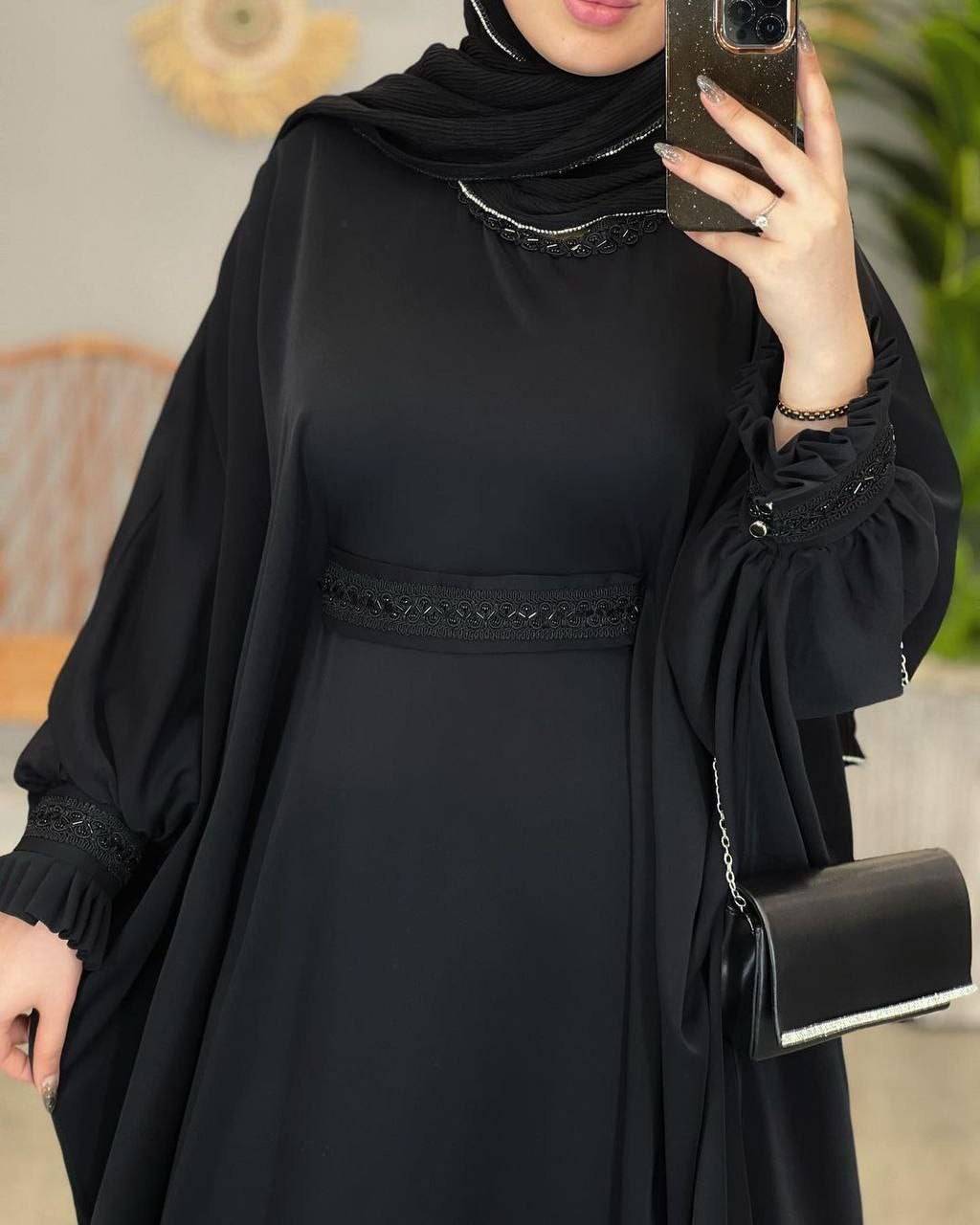 عبا آستین پلیسه