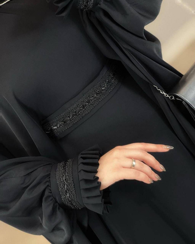 عبا آستین پلیسه