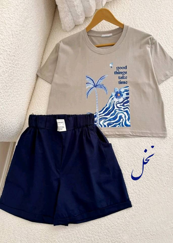 کراپ شرتک تابستونی