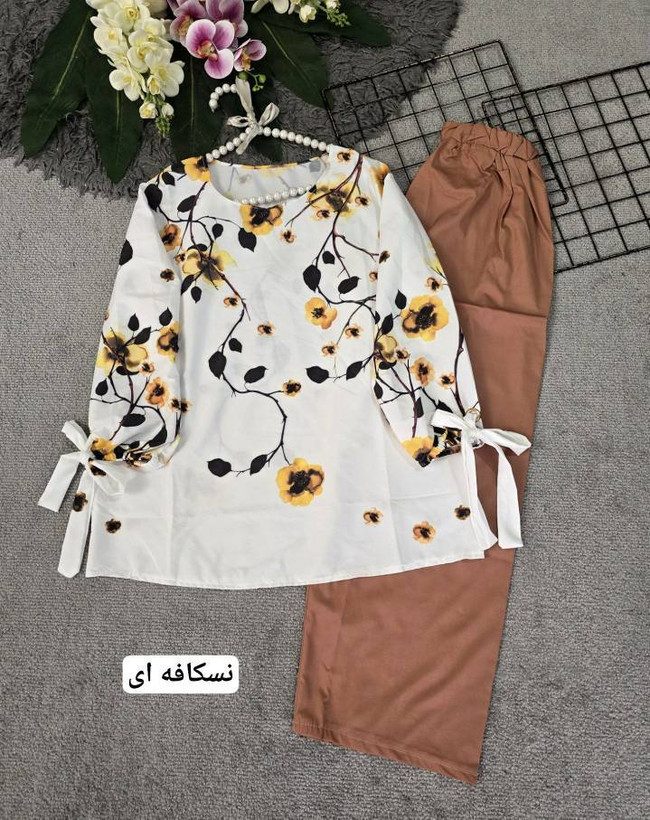 شومیز شلوار شکوفه