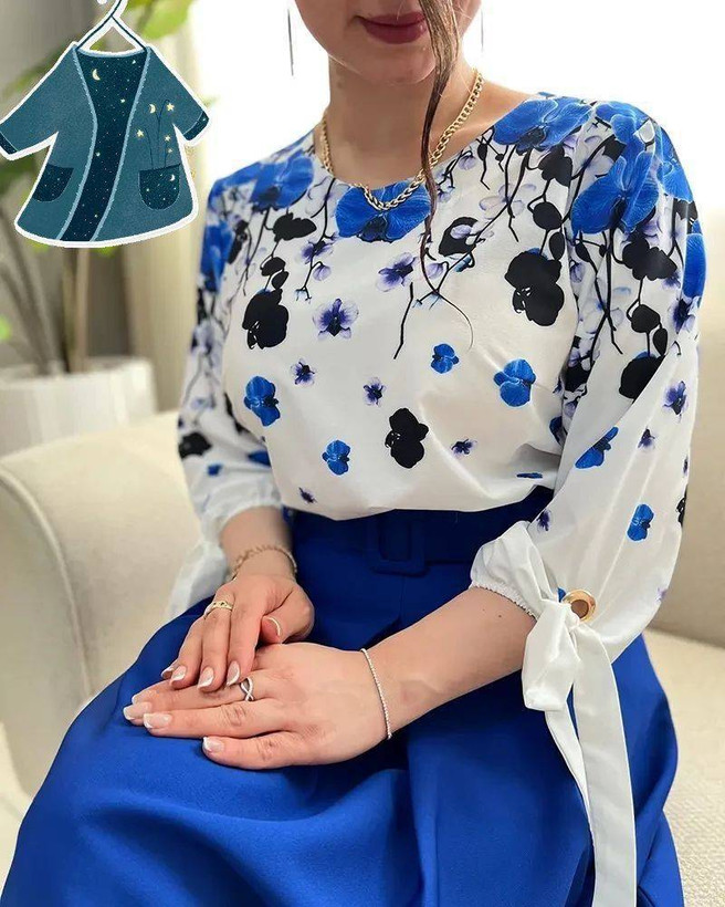 شومیز شلوار شکوفه