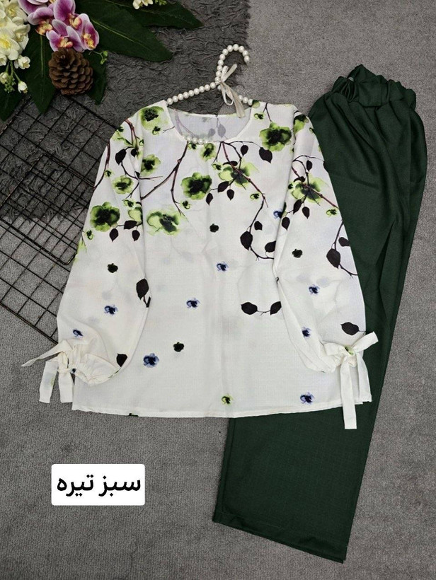 شومیز شلوار شکوفه
