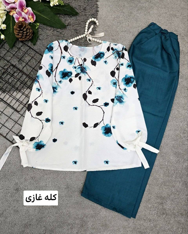شومیز شلوار شکوفه