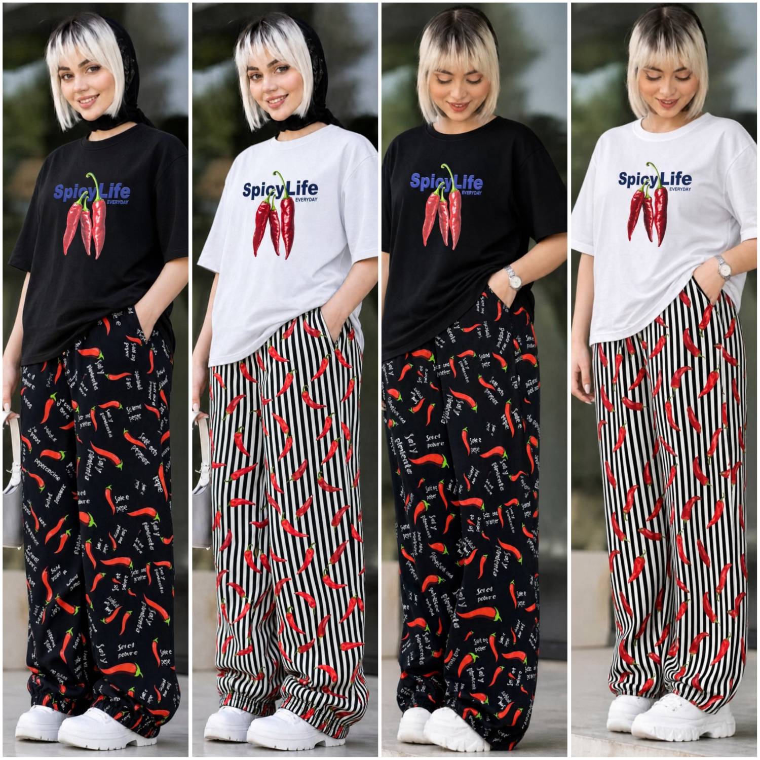 تیشر شلوار pepper
